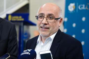 La fiesta aniversario de Global se celebró este miércoles en el Cabildo grancanario (Foto TA)